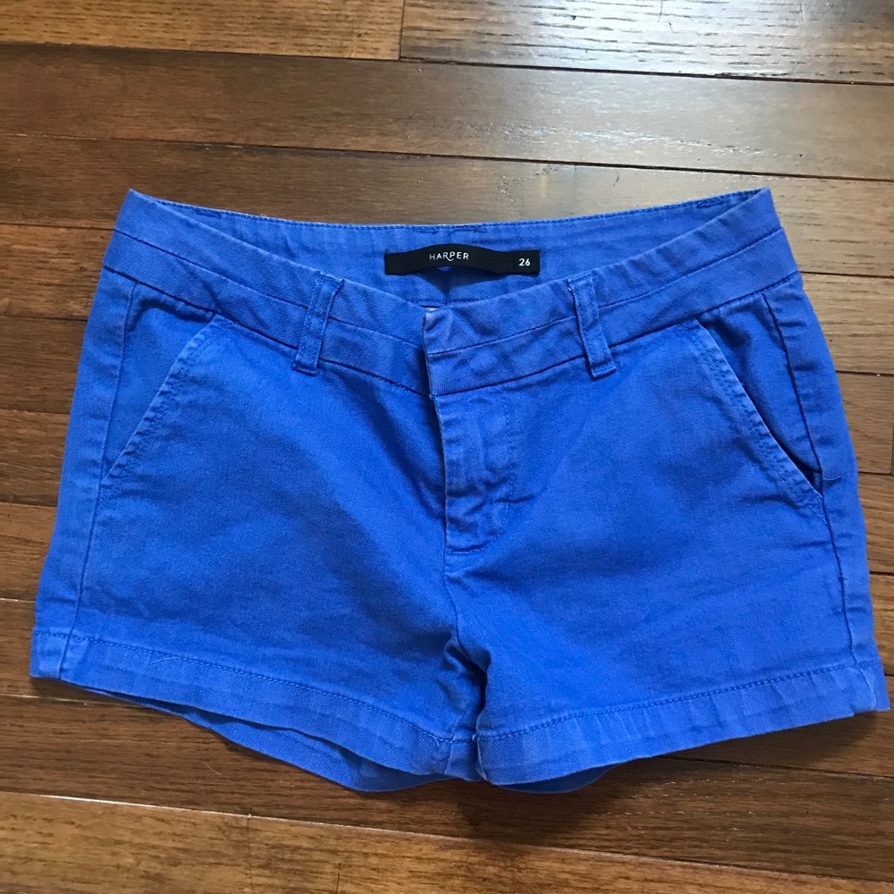 Size 26 shorts. Gorgeous Blue.